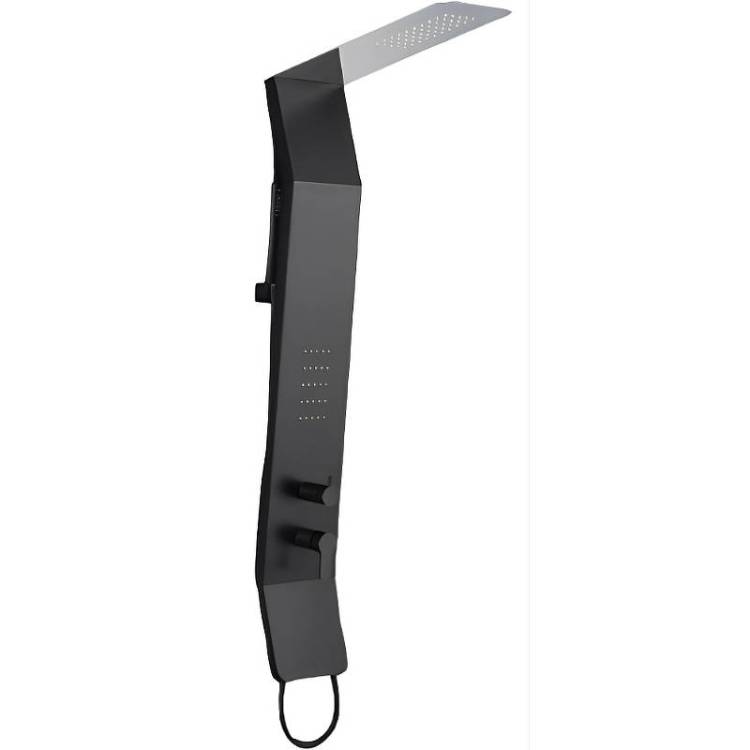 Душевая панель Cerutti Spa Chika CT9255 черная