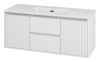 Тумба с раковиной Brevita Вайн УТ000026924 белая, 120 см