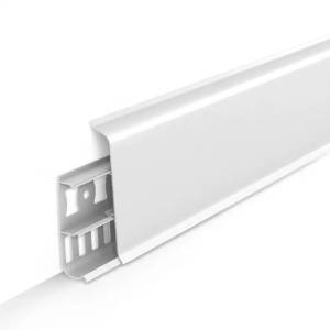 Плинтус Lexida 80 001 Белый 2200x80x22.5