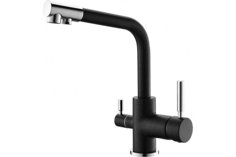 Смеситель для кухни EMAR Quartz 3003N.12 Оникс