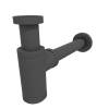 Сифон для раковины Watersense Camila W00396 графит матовый фото 3
