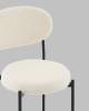 Стул полубарный Stool Group Бриф DD AV 477-F01-9005 (PP) молочный, букле фото 8