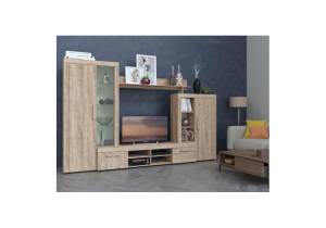 Стенка в гостиную Woodville Эрма 474241 дуб баррик