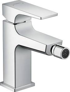 Смеситель для биде Hansgrohe Metropol 32520000 с донным клапаном Push-Open