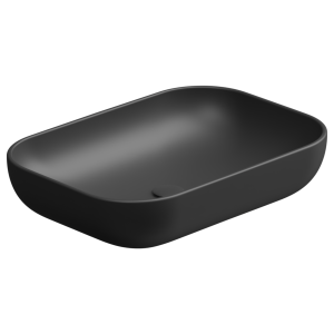 Раковина GSG Easy EALAVRE60003 черная матовая, 60x42 см