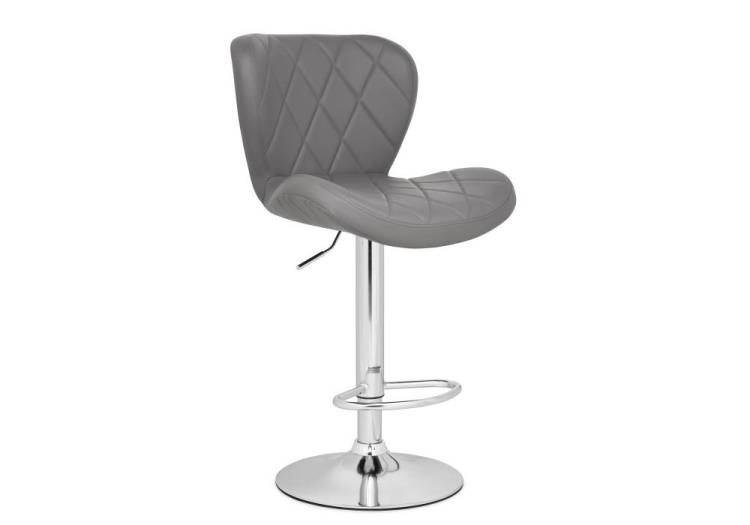 Стул барный Woodville Porch 15509 gray/chrome