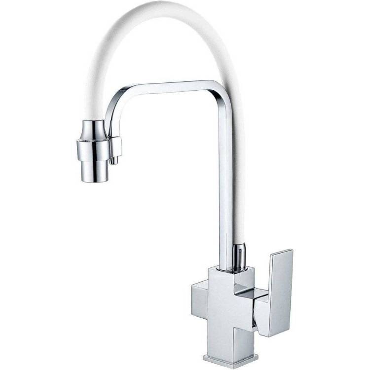 Смеситель для кухни Zorg Sanitary ZR 341-8 YF с гибким изливом