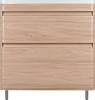 Тумба с раковиной Style Line Атлантика 80 Люкс Plus, напольная, ясень перламутр фото 5