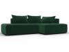 Диван угловой Лига Диванов Лига-103 134816 Зеленый