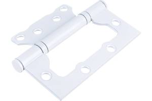 Петля Rucetti RFH-100*75*2,5 W белый
