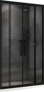Душевая дверь Abber Schwarzer Diamant AG33180BH 180x195, профиль Черный