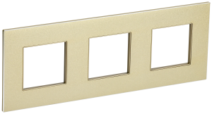 Рамка 3-постовая IEK Skandy SK-M32-M-K37 шампань