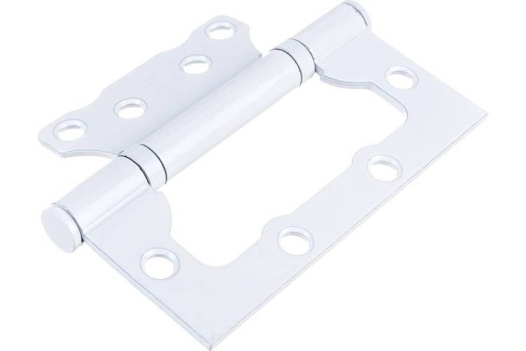 Петля Rucetti RFH-100*75*2,5 W белый