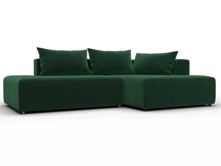 Диван угловой Лига Диванов Лига-103 134816 Зеленый
