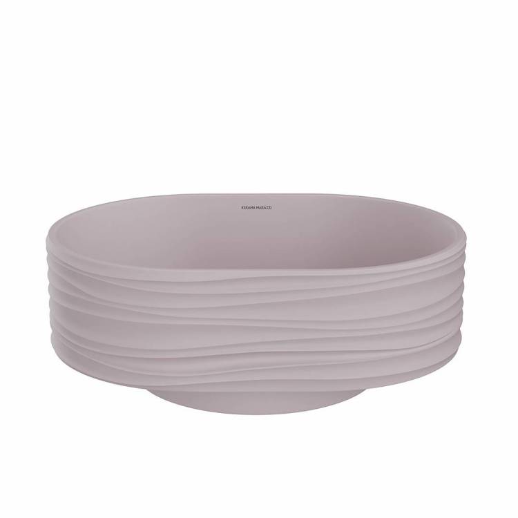 Раковина Kerama Marazzi Artbasin Sabbia SA.wb.50\MAL накладная 50, мальва матовая