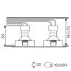 Встраиваемый cветильник Wolta Alto WDL-GU5.3/02W-02 фото 7