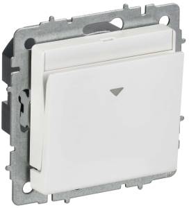 Выключатель карточный IEK Brite BR-V11-0-10-K91 арктический белый