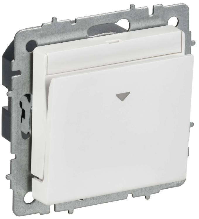 Выключатель карточный IEK Brite BR-V11-0-10-K91 арктический белый