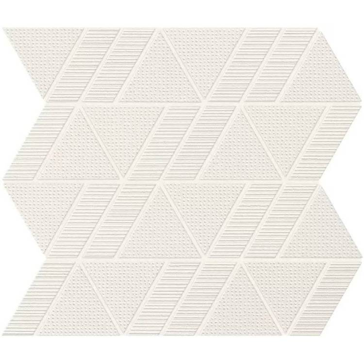 Мозаика Atlas Concorde Aplomb A6SP White Mosaico Triangle 30.5x31.5