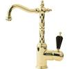 Смеситель для раковины Boheme Tradizionale Nero 252 золотой
