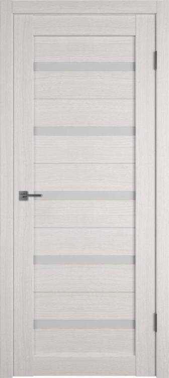 Межкомнатная дверь Владимирская Фабрика Дверей Atum 7 Bianco стекло White Cloud 600x2000