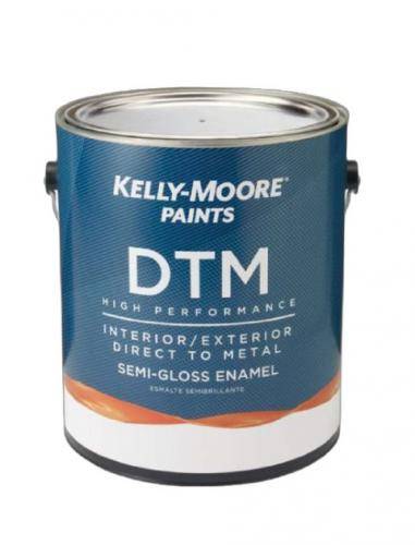 Акриловое сверхпрочное покрытие по металлу Kelly-Moore DTM Interior/Exterior Neutral tint base Eggshell 3.78 л