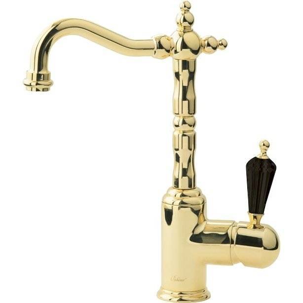 Смеситель для раковины Boheme Tradizionale Nero 252 золотой