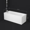 Акриловая ванна AM.PM Gem W90A-170-075W-A 170x75 с каркасом фото 5