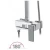 Душевая стойка Grocenberg GB7008WC белый, хром фото 6