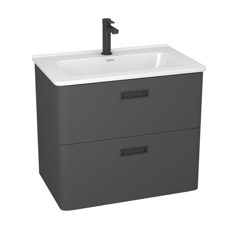 Тумба с раковиной Veneciana Tuscany 70 57046 графит матовый