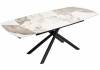 Стол Woodville Rivoli 525168 gloss luxury pandora sintered stone/black 140(200)x90x76 фото 3