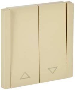 Выключатель жалюзи IEK Forte&Piano FP-V15-0-10-1-K10 ваниль