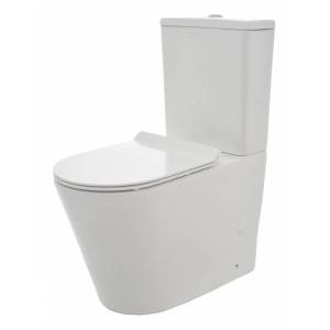 Унитаз напольный AQUAme AQM1001 Rimless с крышкой-сиденьем микролифт