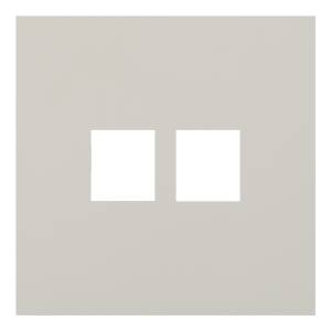 Лицевая панель для двойной информационной розетки Rikett 35442 LN лен