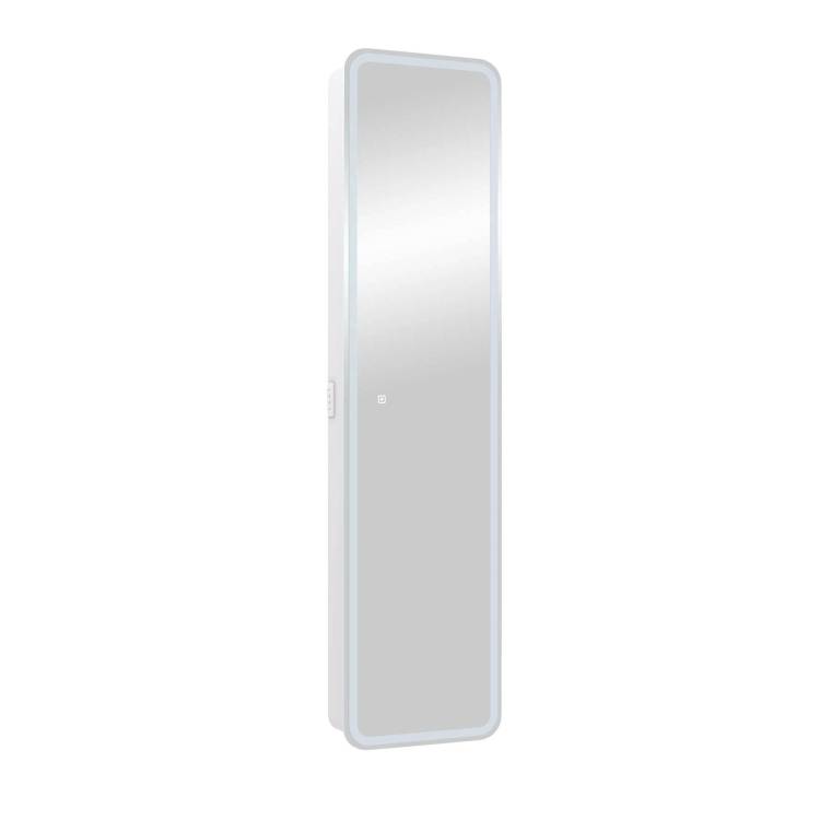 Зеркало-шкаф Taliente Cbled TA-CBled-L40160 с LED-подсветкой и розеткой, 40x18x160 см