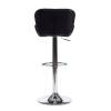 Стул барный Tetchair Biaggio (mod. KY717) 19768 черный, хром фото 4