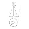 Подвесной светодиодный светильник MyFar Victory MR1131-PL фото 4