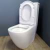 Унитаз-компакт Creto Logan L5 1005-001-L6CW безободковый, сиденье микролифт, белый фото 8