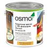 Защитное масло с УФ-фильтром (с биоцидами) Osmo UV-Schutz-Öl Extra 420 бесцветное шелковисто-матовое 2.5 л