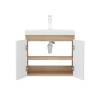 Тумба с раковиной Corozo Блисс 60 дуб крафт фото 4