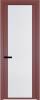 Межкомнатная дверь Profil Doors 2 AGP цвет профиля Красный антрацит, стекло безопасное 6 мм мору белый 800x2000