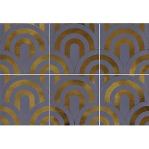 Декор Vives Hanami Takada Indigo Oro 23x33.5