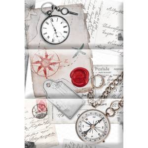 Панно Absolut Keramika Monocolor Composicion Aventura Grey B 15x22.5