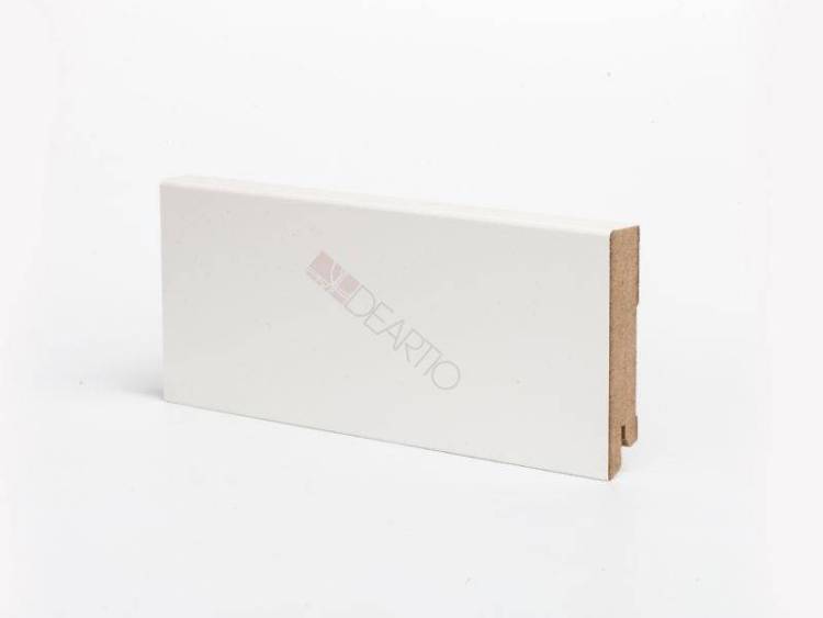 Плинтус Deartio Universal U 106-80 Белый 2050x80x16