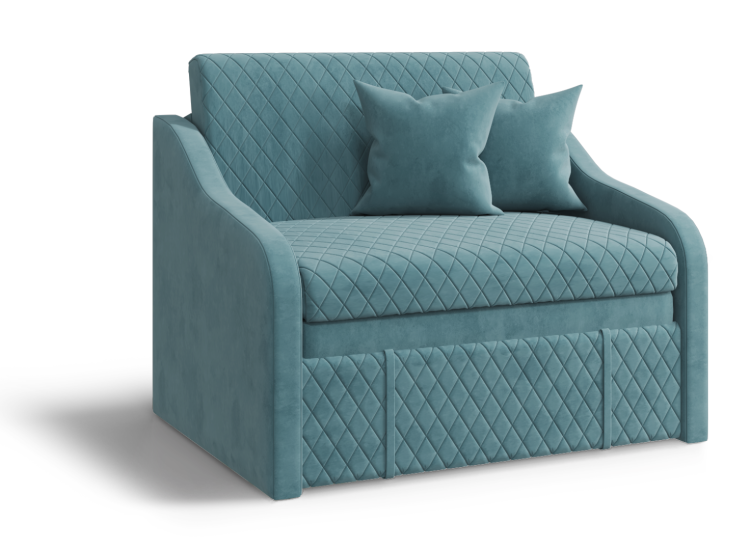 Диван-кровать МЛК Том 00-00129771 Синий