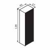 Шкаф-пенал Orka Cube 3000365 40 антрацит матовый, универсальный фото 3
