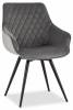 Кресло Stool Group Сеул AV 333-H18-K14PM-08 темно-серый
