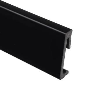 Плинтус Salag Alpha AP81F3 Черный 2400x80x16