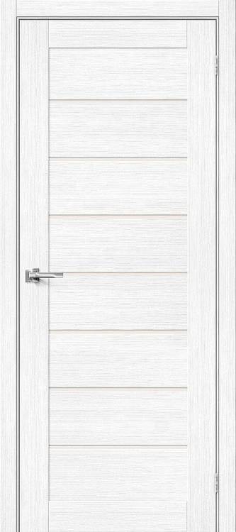 Межкомнатная дверь Bravo 153-1326 Браво-22 Snow Melinga 200x80