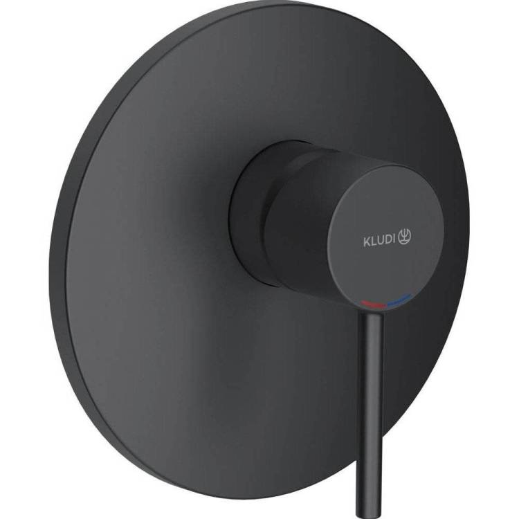 Смеситель для душа Kludi Bozz 386553976 с внутренней частью, черный